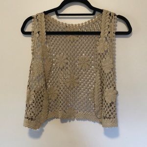 LAST CHANCE!  Crocheted Vest